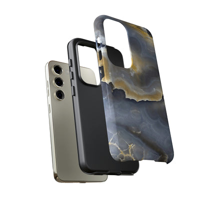 Marble Blue Gold Android Case (Protective) Phone Case