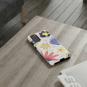 Blue Bouquet Happy Flower Samsung Case (Protective) Phone Case