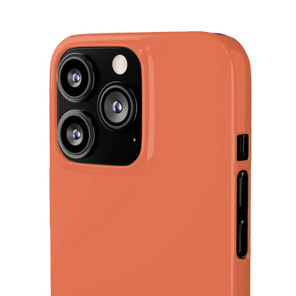 Burnt Sienna iPhone Case (Slim) Phone Case