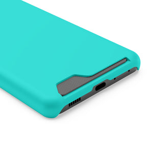 Bright Turquoise Android Case (Card) Phone Case