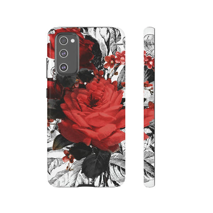 Cheruse Gothic Flower Samsung Case (Protective) Samsung Galaxy S20 FE Glossy Phone Case