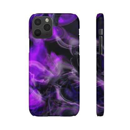 Purple Marble iPhone Case (Slim) iPhone 11 Pro Glossy Phone Case