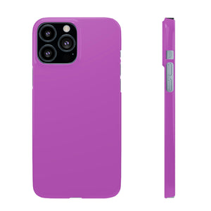 Deep Fuchsia Purple iPhone Case (Slim) iPhone 13 Pro Max Glossy Phone Case