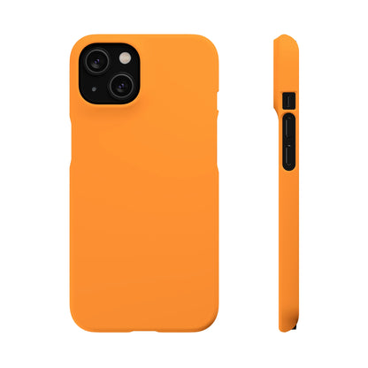 Deep Saffron iPhone Case (Slim) iPhone 14 Matte Phone Case