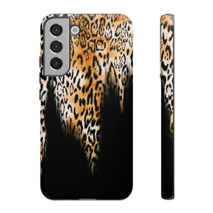 Leopard Print Android Case (Protective) Samsung Galaxy S22 Plus Matte Phone Case