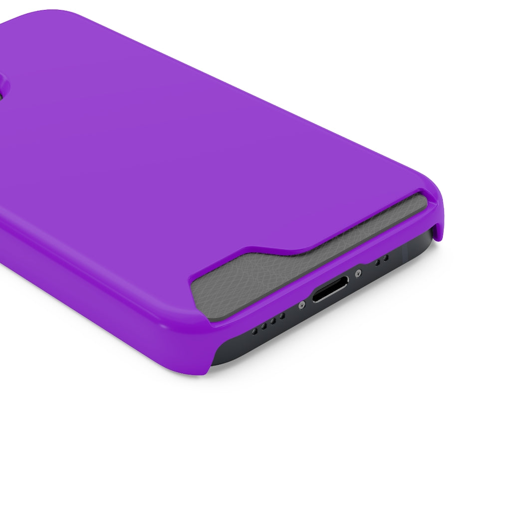 Electric Purple iPhone Case (Card) Phone Case