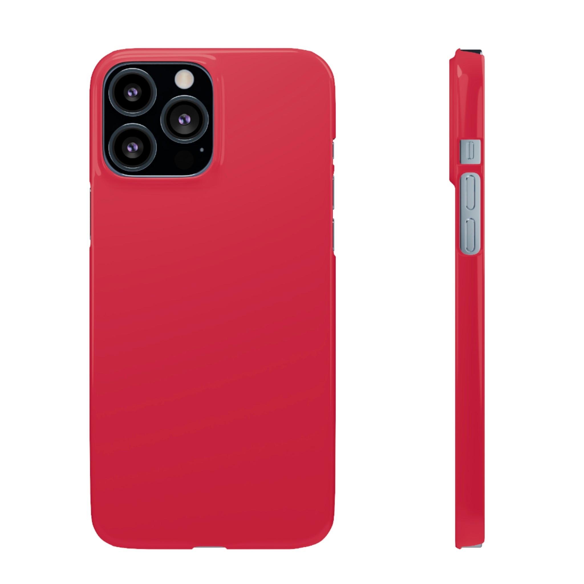 Crimson Red iPhone Case (Slim) iPhone 13 Pro Max Glossy Phone Case