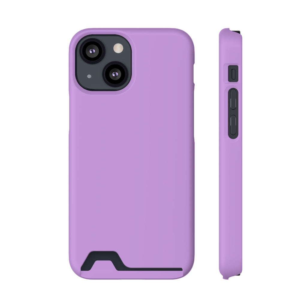 Bright Ube iPhone Case (Card) iPhone 13 Mini Matte Without gift packaging Phone Case