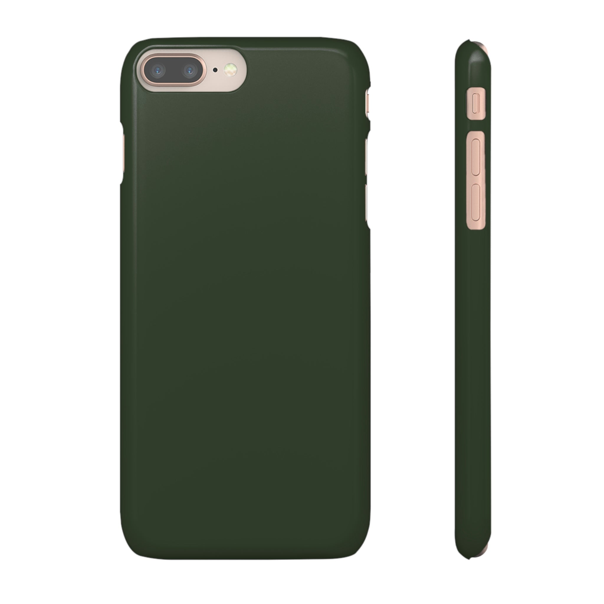 Kombu Green iPhone Case (Slim) iPhone 8 Plus Glossy Phone Case