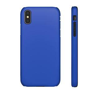 Cerulean Blue iPhone Case (Slim) iPhone X Matte Phone Case