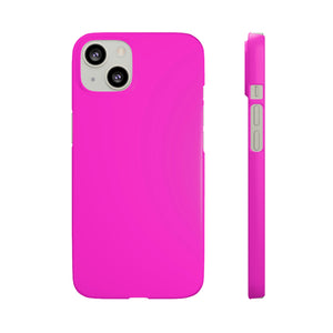 Hot Magenta iPhone Case (Slim) iPhone 13 Matte Phone Case