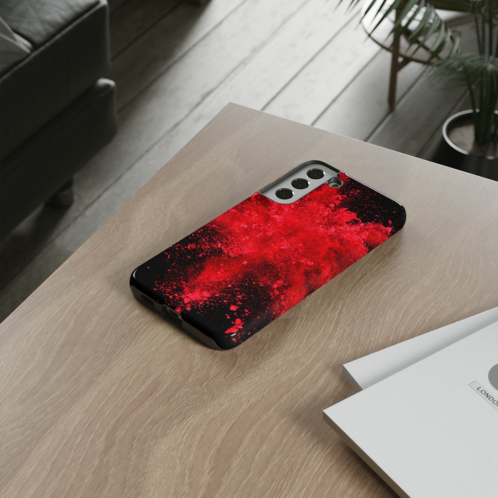 Red Explosion Andriod Case (Protective) Phone Case