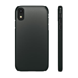 Dark Jungle Green iPhone Case (Slim) iPhone XR Glossy Phone Case