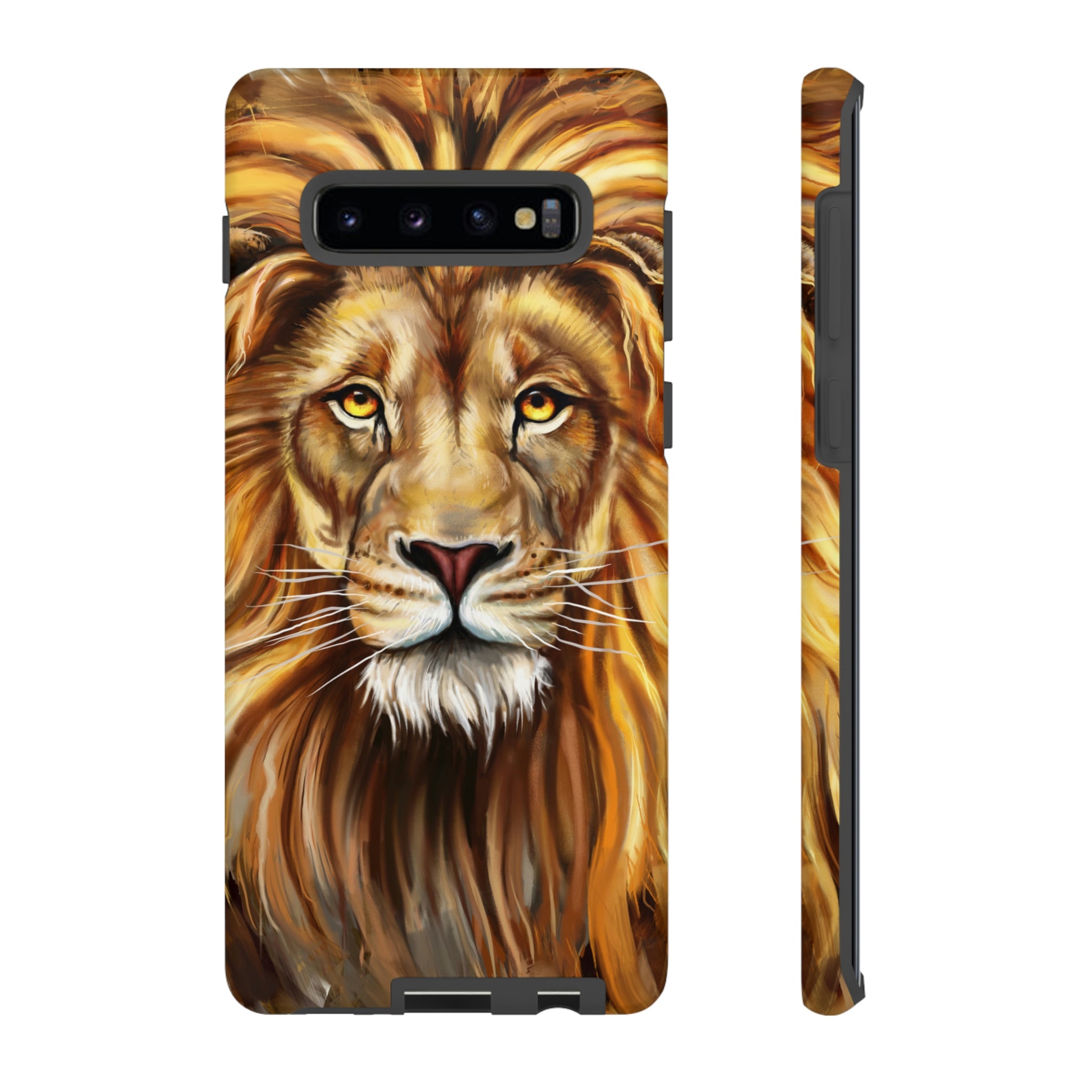 Lion Android Case (Protective) Samsung Galaxy S10 Plus Matte Phone Case