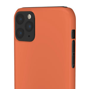 Burnt Sienna iPhone Case (Slim) Phone Case