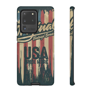 American Vintage Flag Android Case (Protective) Samsung Galaxy S20 Ultra Matte Phone Case