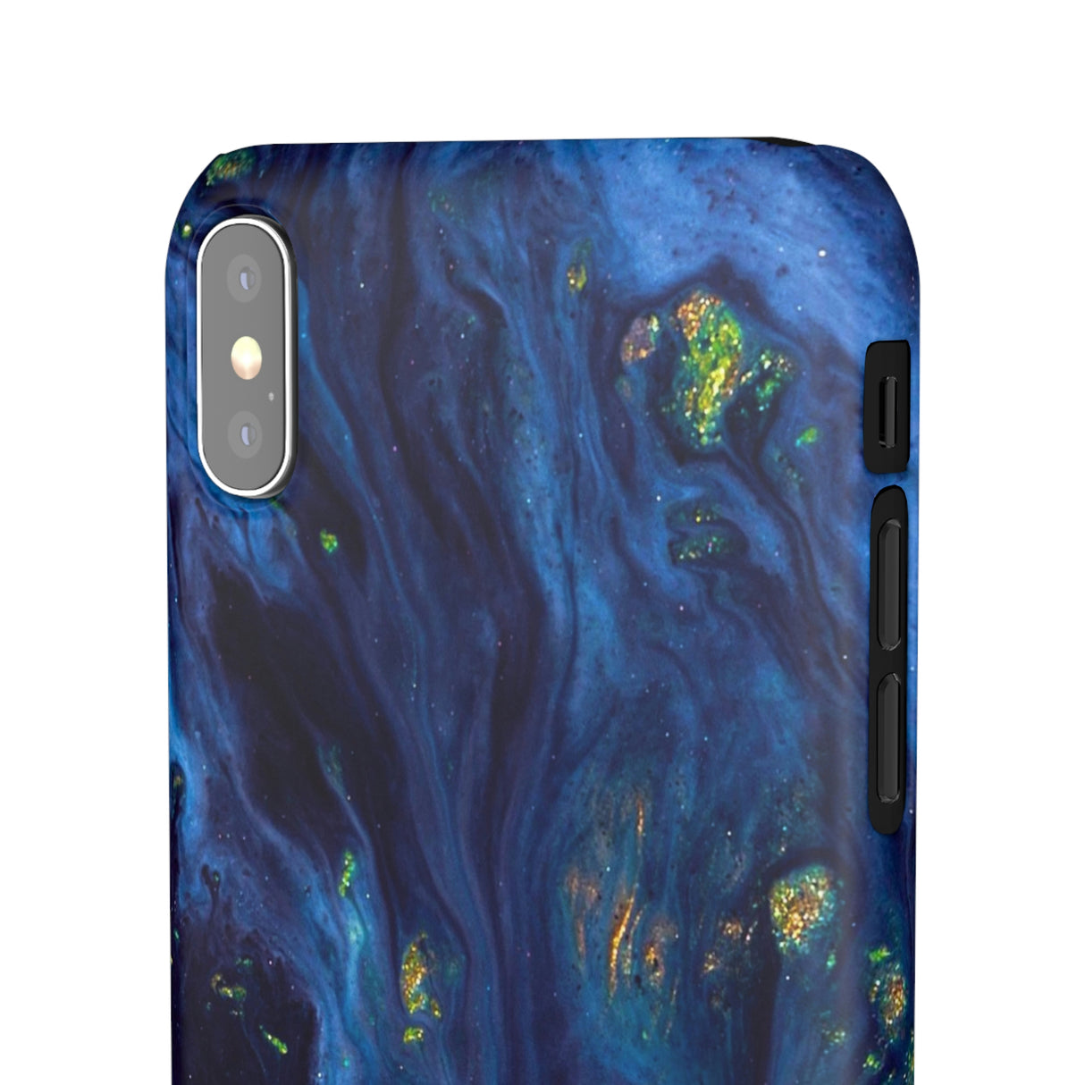 Green Opal Ink Art iPhone Case (Slim) Phone Case