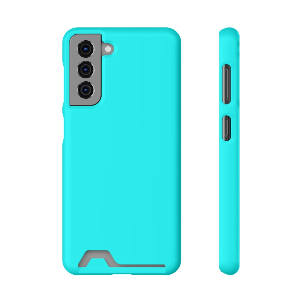 Cyan Samsung Case (Card) Samsung Galaxy S21 Matte With gift packaging Phone Case