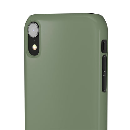 Camouflage Green iPhone Case (Slim) Phone Case