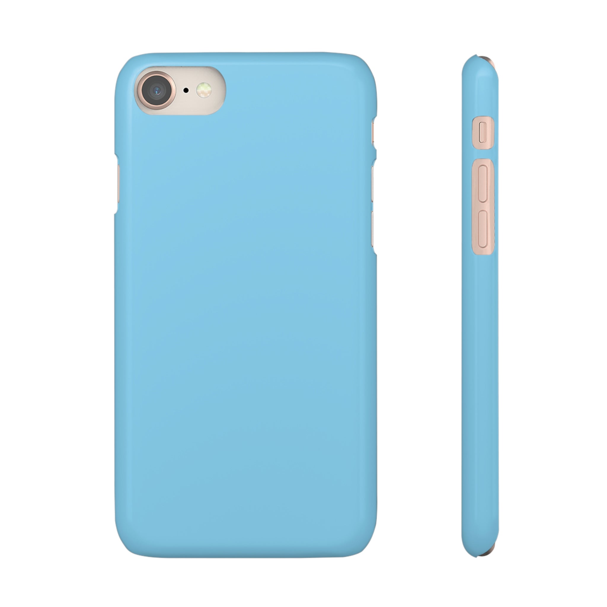 Baby Blue iPhone Case (Slim) iPhone 8 Glossy Phone Case