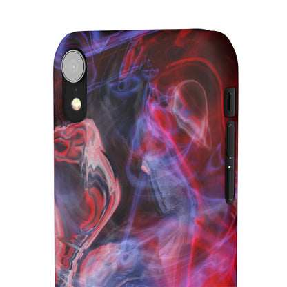 Red Marble iPhone Case (Slim) Phone Case