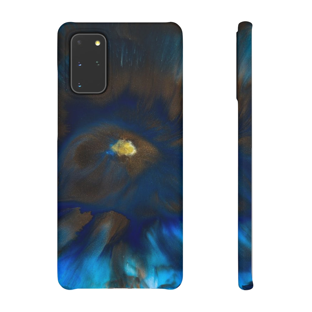 Space Galaxy Ink Art Android Case (Slim) Samsung Galaxy S20+ Matte Phone Case