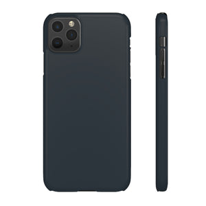 Gunmetal iPhone Case (Slim) iPhone 11 Pro Max Glossy Phone Case