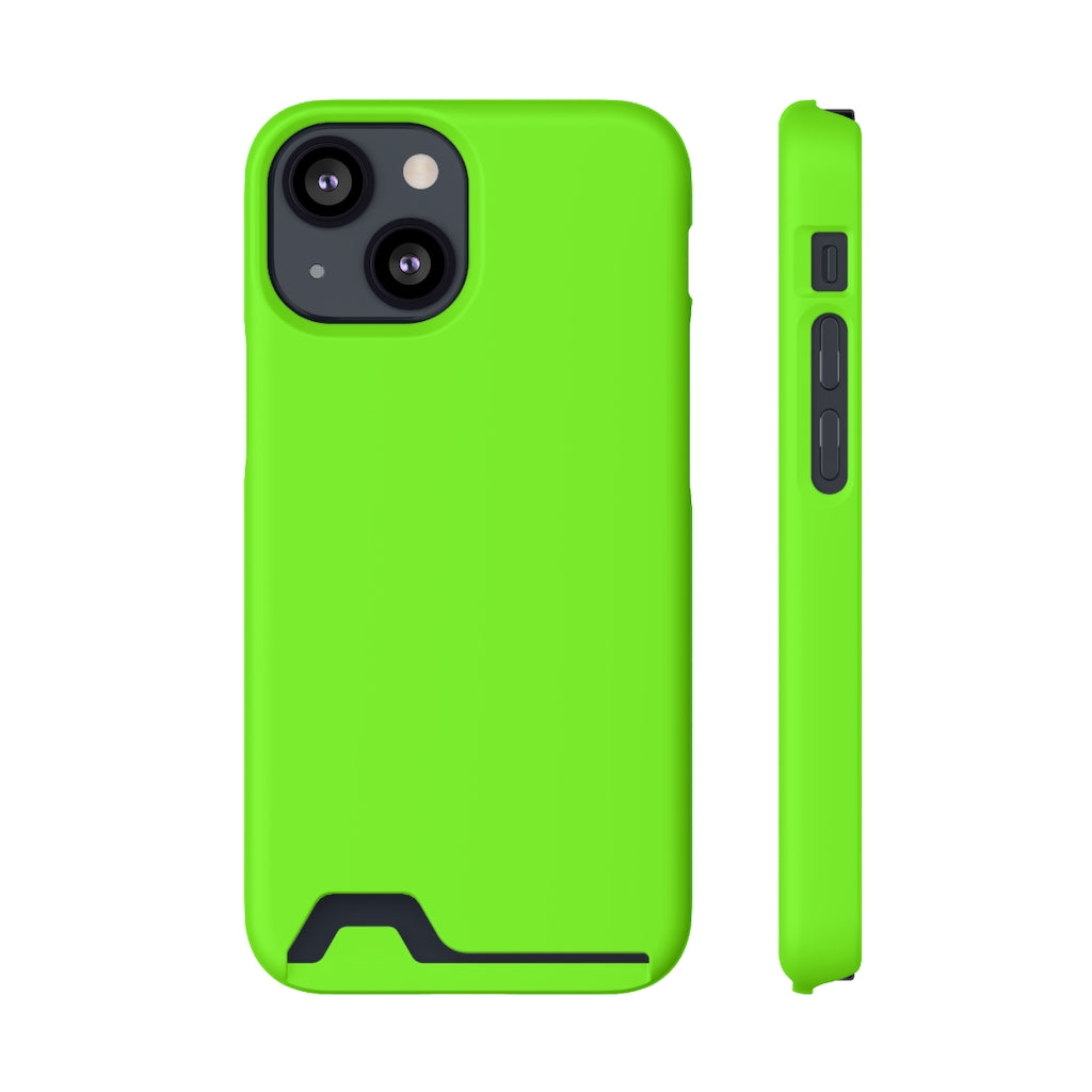 Chartreuse iPhone Case (Card) iPhone 13 Mini Matte Without gift packaging Phone Case