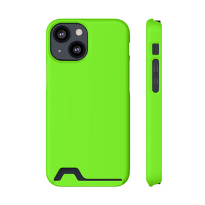 Chartreuse iPhone Case (Card) iPhone 13 Mini Matte Without gift packaging Phone Case