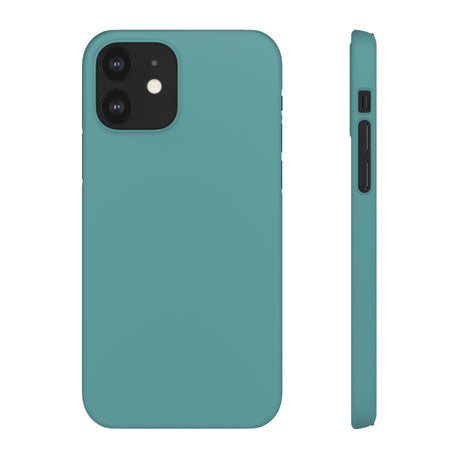 Cadet Blue iPhone Case (Slim) iPhone 12 Matte Phone Case