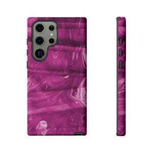 Ebru Purple Android Case (Protective) Samsung Galaxy S23 Ultra Matte Phone Case