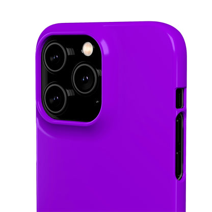 Dark Violet iPhone Case (Slim) Phone Case