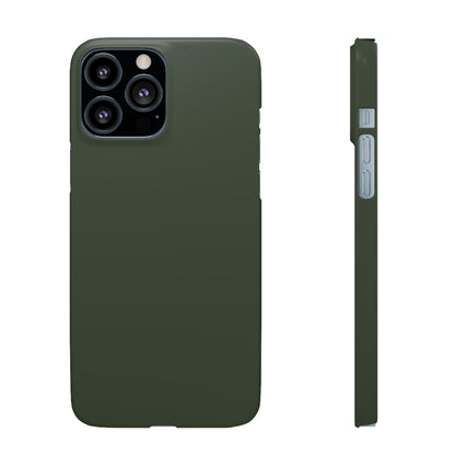 Kombu Green iPhone Case (Slim) iPhone 13 Pro Max Matte Phone Case