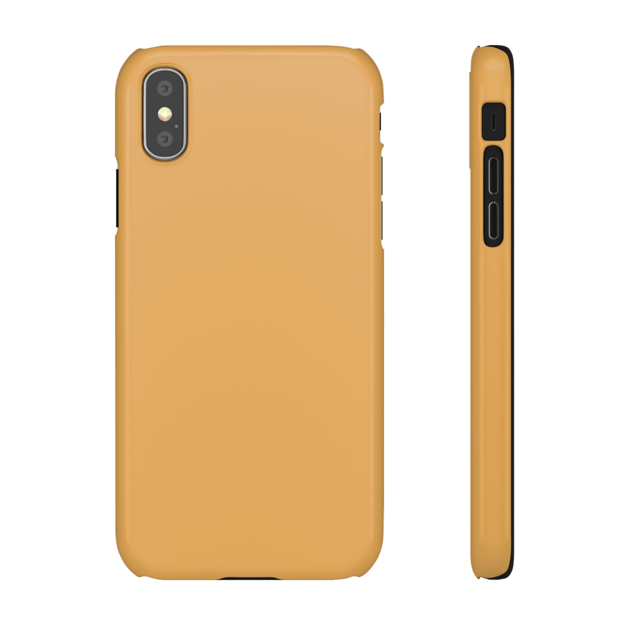 Indian Yellow iPhone Case (Slim) iPhone XS Glossy Phone Case