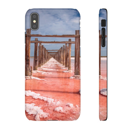 Pink Color of Salt Lake Samsung/iPhone (Slim) Phone Case