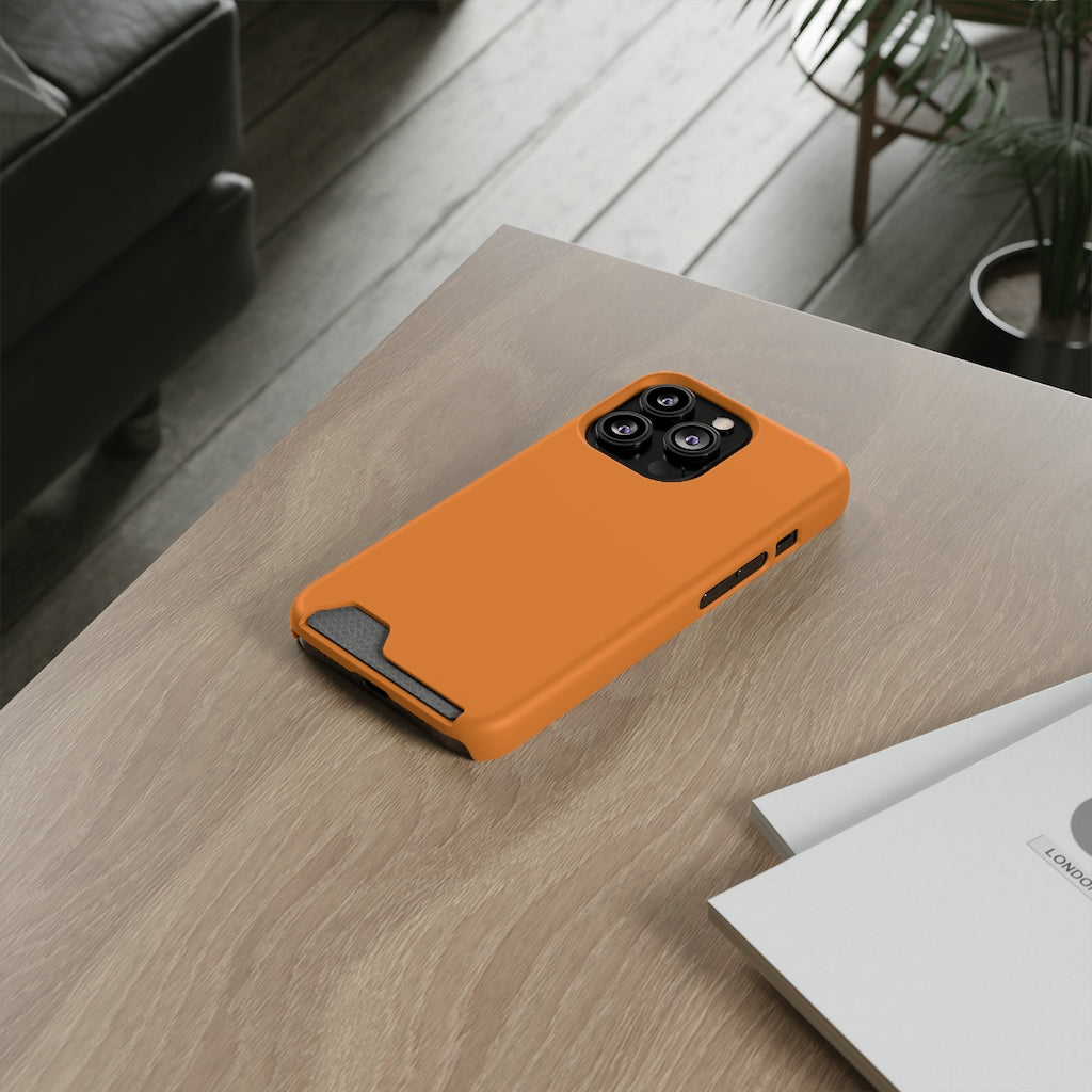 Cadmium Orange iPhone Case (Card) Phone Case