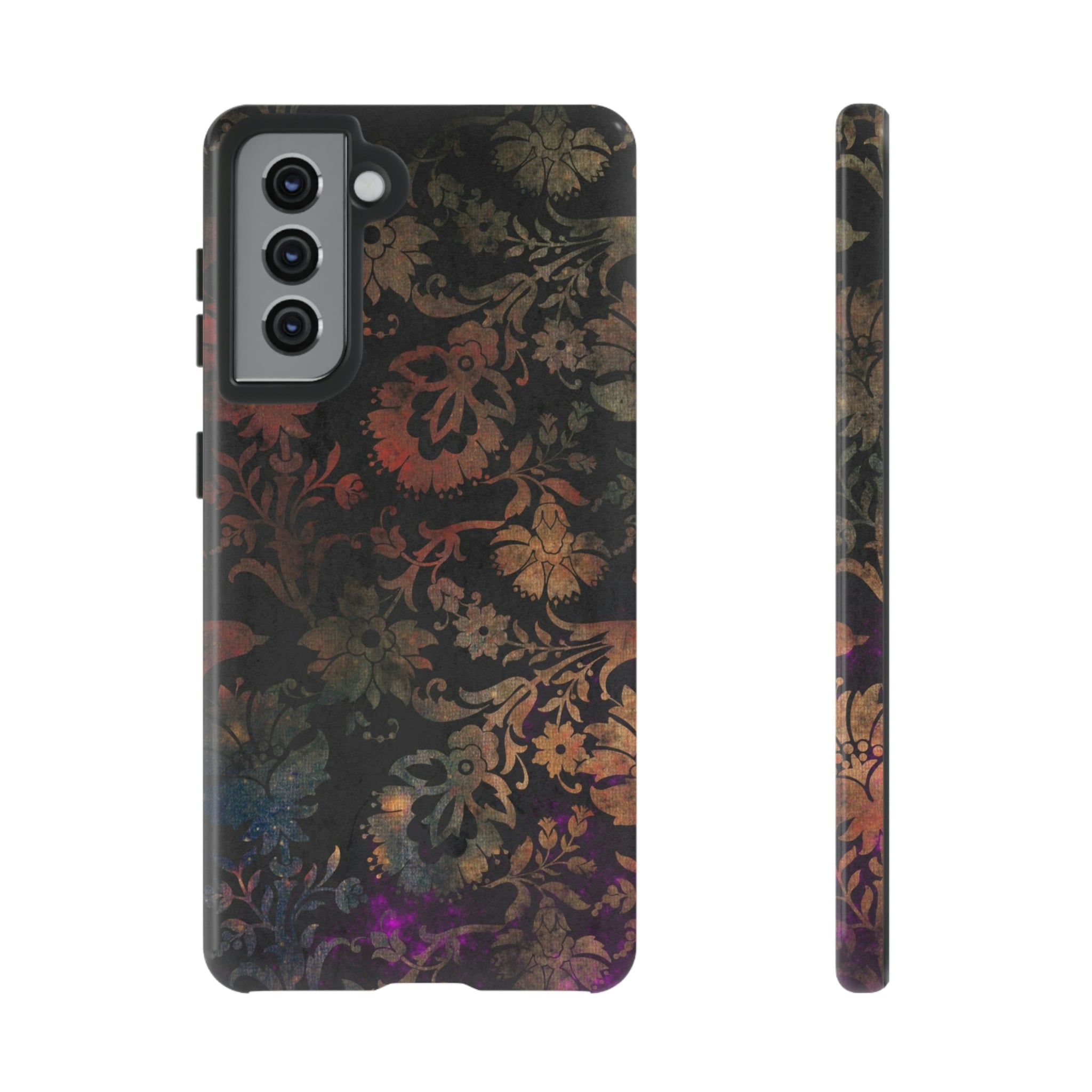 Rosestenchia Gothic Flower Samsung Case (Protective) Samsung Galaxy S21 Glossy Phone Case