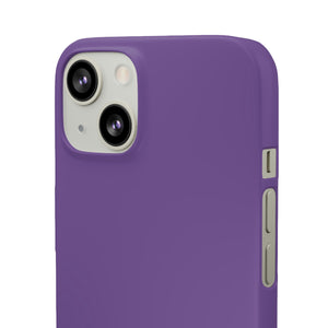 Dark Lavender iPhone Case (Slim) Phone Case