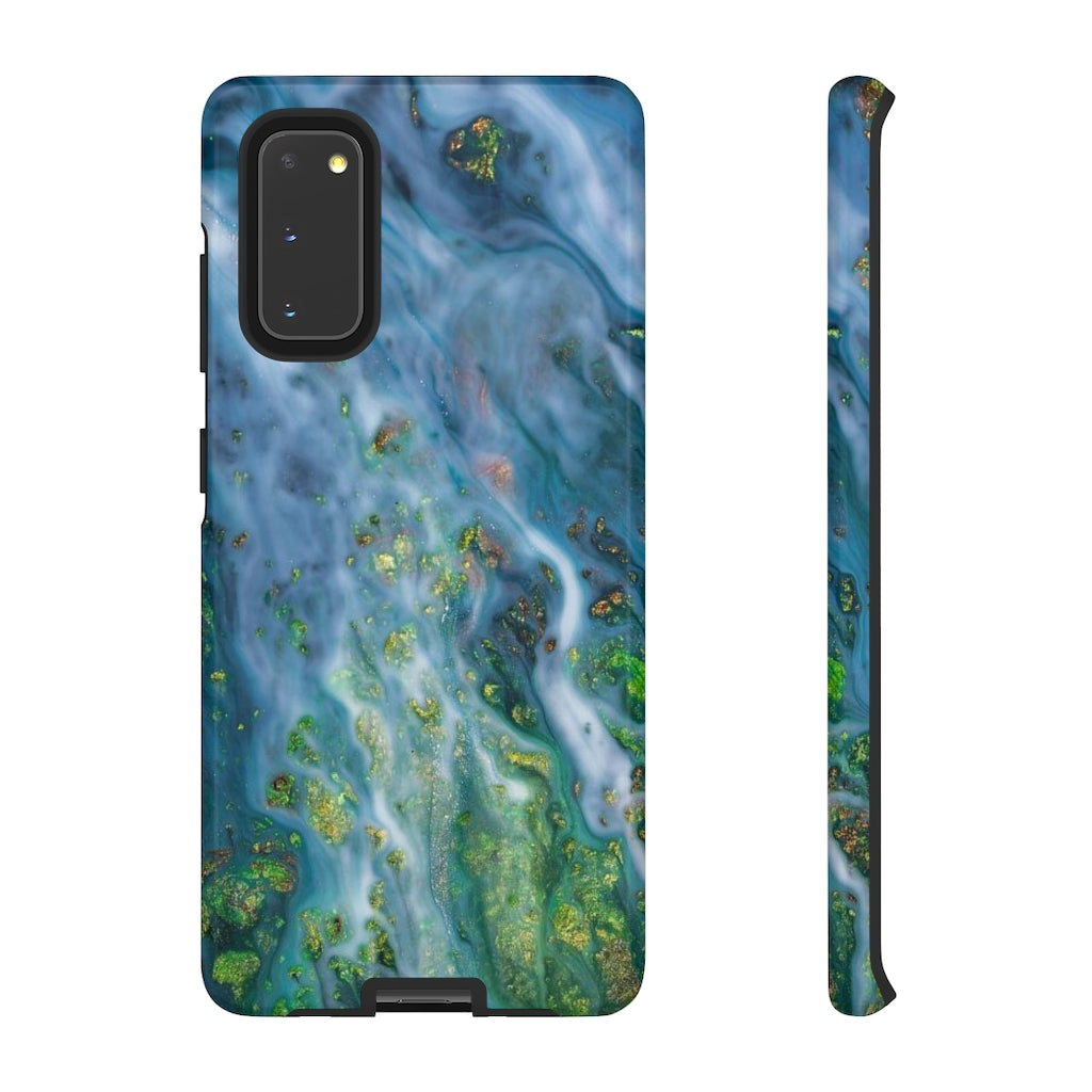 Forest Mist Ink Art Android Case (Protective) Samsung Galaxy S20 Glossy Phone Case