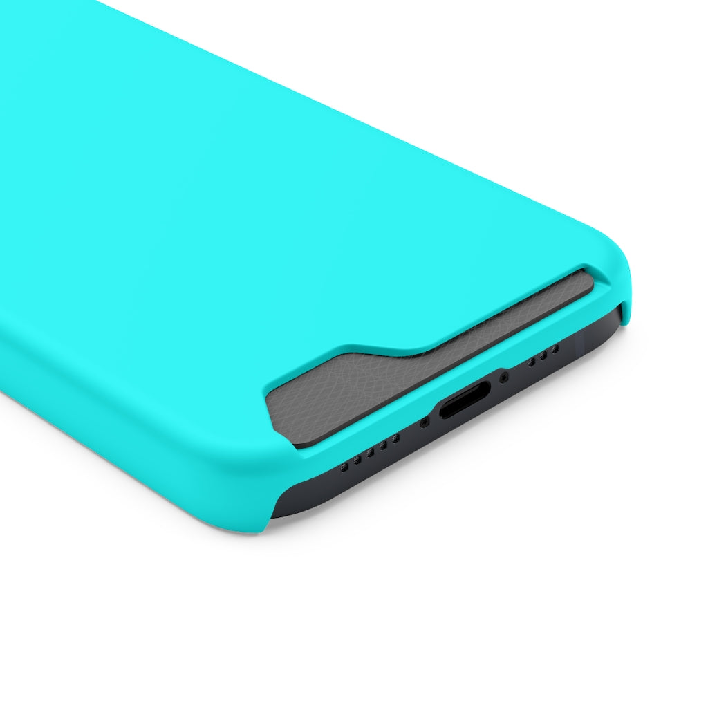 Aqua iPhone Case (Card) Phone Case