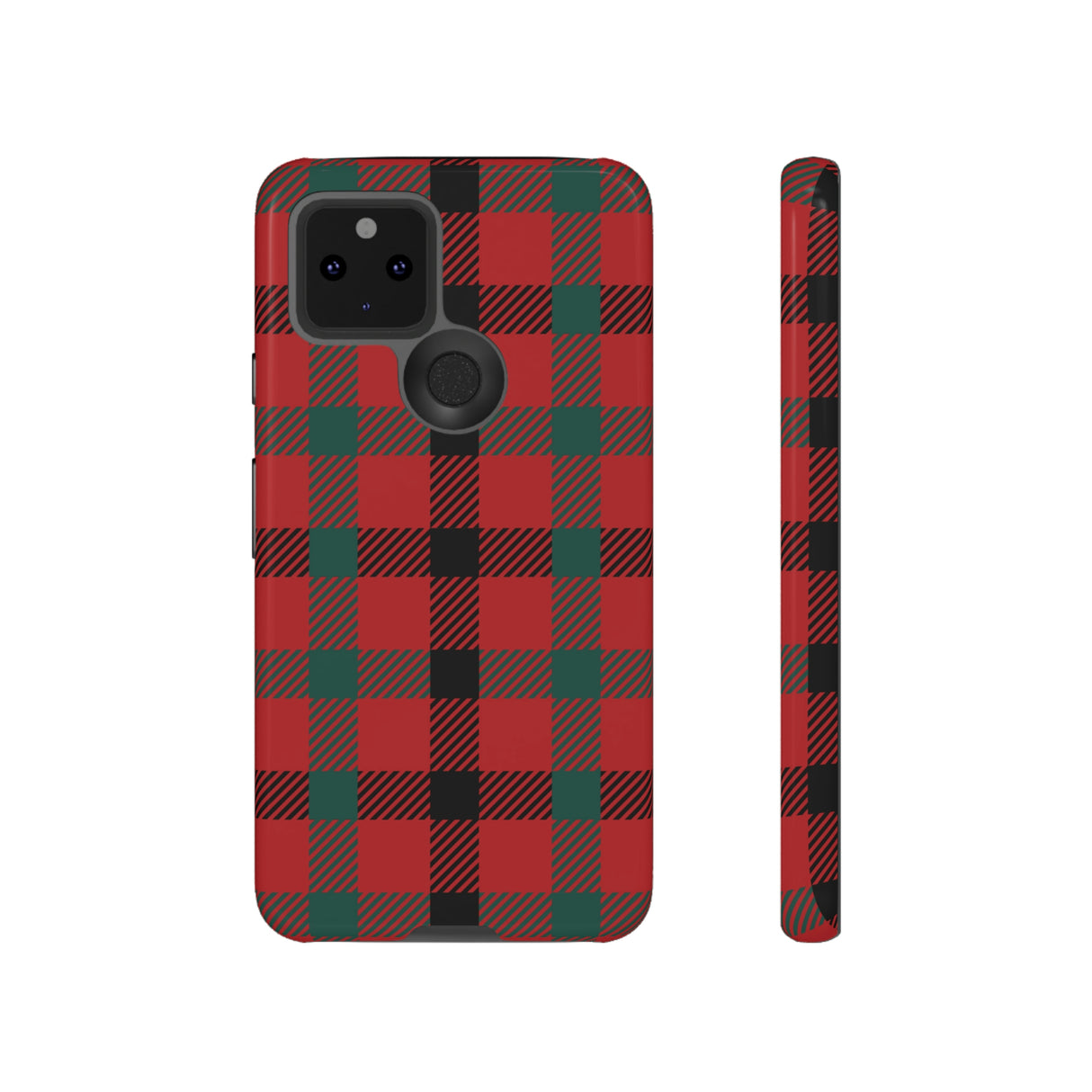 Red Flannel Android Case (Protective) Google Pixel 5 5G Glossy Phone Case