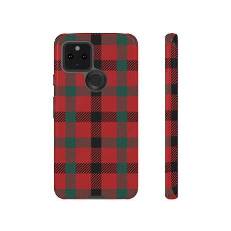 Red Flannel Android Case (Protective) Google Pixel 5 5G Glossy Phone Case