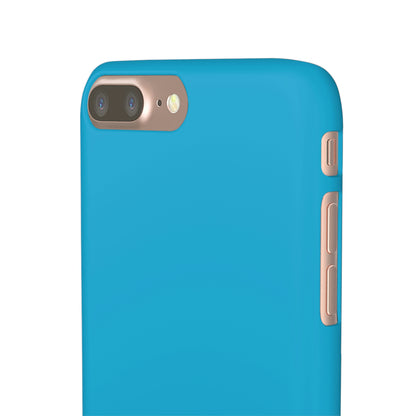 Bright Cerulean iPhone Case (Slim) Phone Case