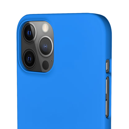 Dodger Blue iPhone Case (Slim) Phone Case