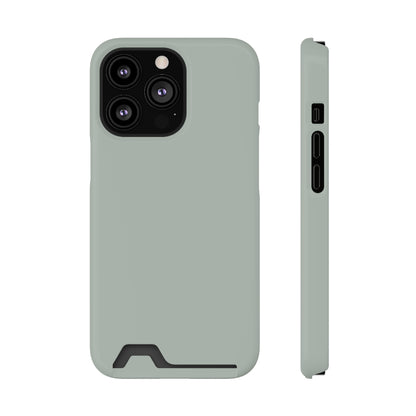 Ash Grey iPhone Case (Card) iPhone 13 Pro Glossy Without gift packaging Phone Case