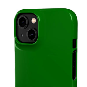 Dark Green iPhone Case (Slim) Phone Case