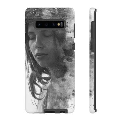 Portrait Lady Android Case (Protective) Samsung Galaxy S10 Plus Matte Phone Case