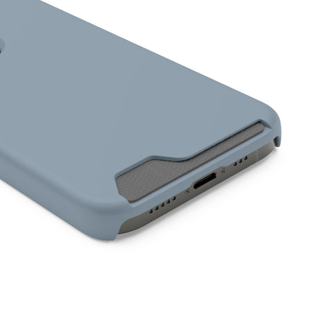 Cadet Grey iPhone Case (Card) Phone Case