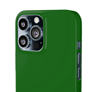 Dark Green iPhone Case (Slim) Phone Case