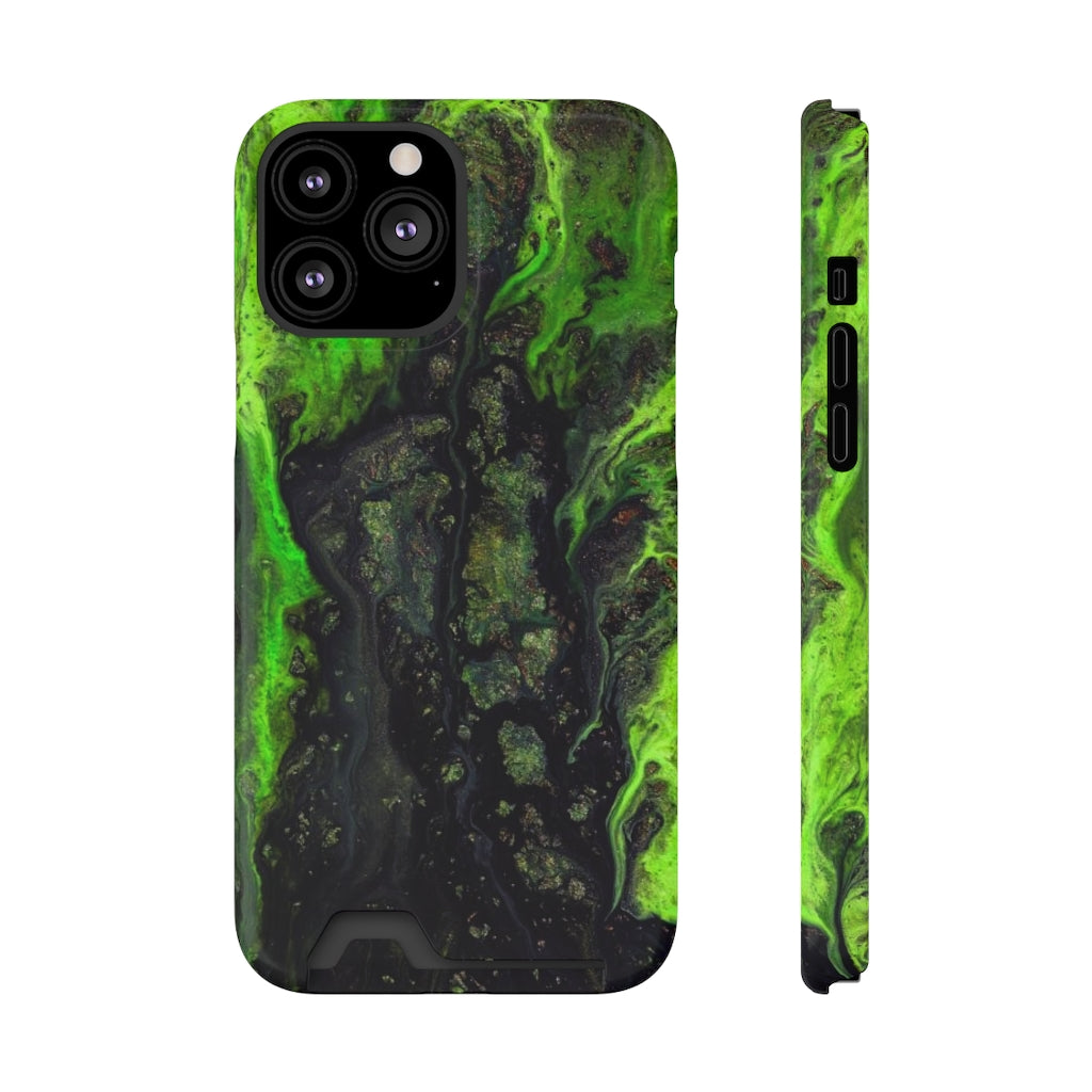 Toxic Ink Art iPhone Case (Card) iPhone 13 Pro Max Glossy Without gift packaging Phone Case